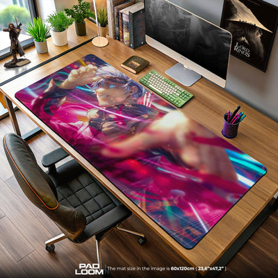 Gojo Mouse Pad, Infinity Power Gaming Desk Mat