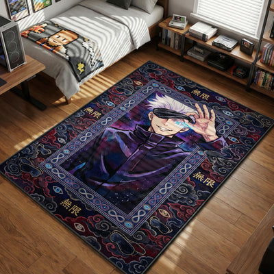 Gojo Satoru Infinite Void Rug - Jujutsu Kaisen Chair Mat