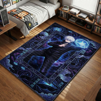 Gojo Satoru Limitless Eyes Rug - Jujutsu Kaisen Chair Mat