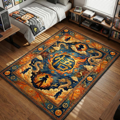 Goku Kanji Rug - Dragon Ball Z Chair Mat