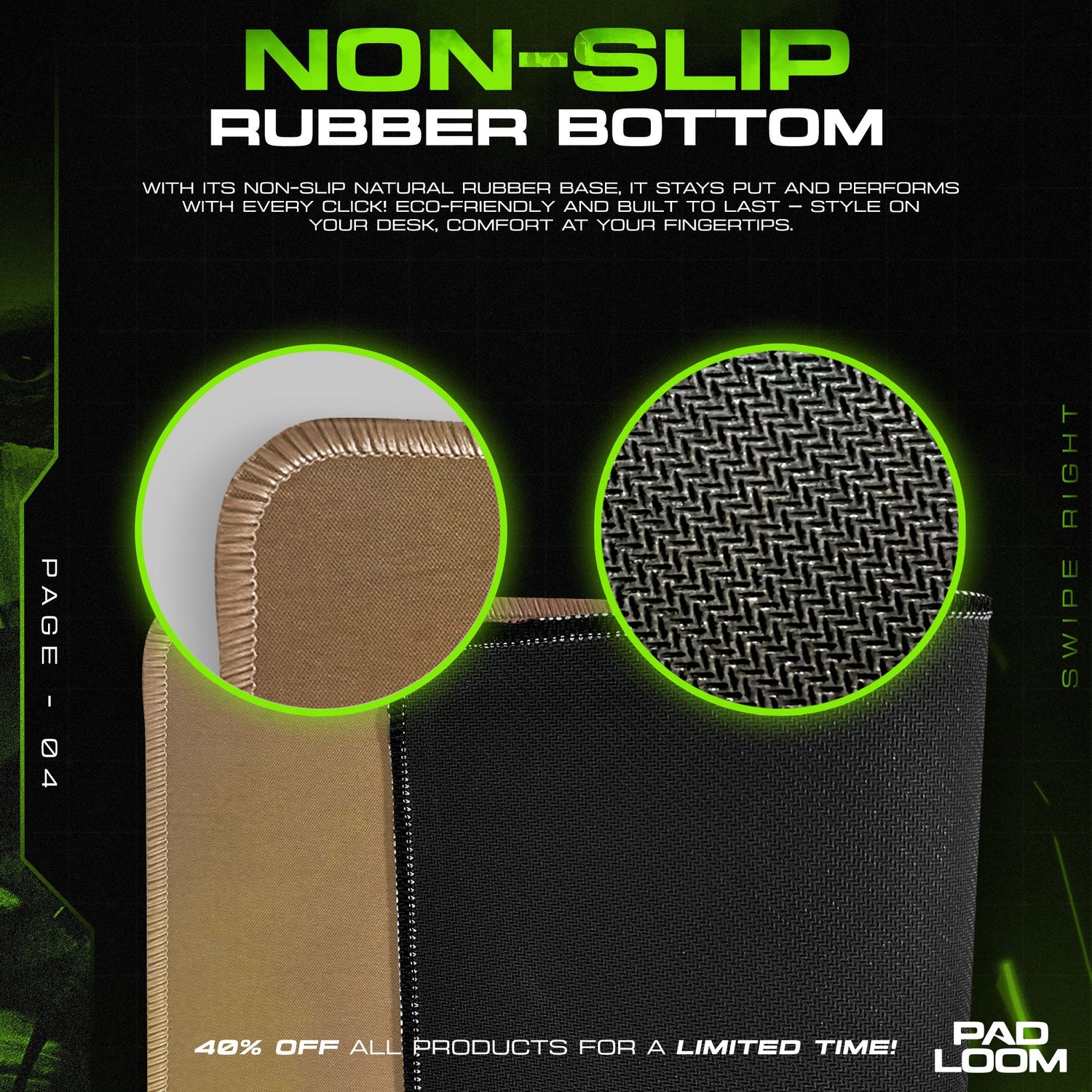Golden Sea Raft Mouse Pad – Aesthetic Desk Mat Padloom