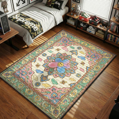 Golf Le Fleur Pastel Garden Rug - Urban Floor Mat
