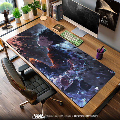 Gon Rage Mode Mouse Pad, Hunter x Hunter Gaming Desk Mat