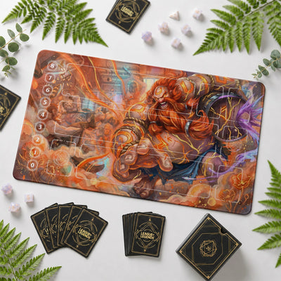 Gragas Brawl Playmat - LoL Riftbound TCG Mat