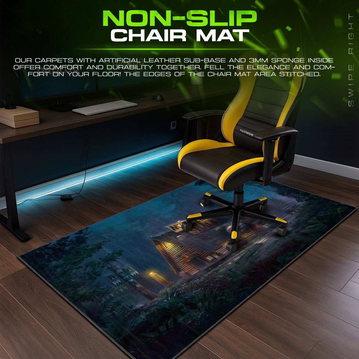 Gravity Falls Mystery Shack Mouse Pad – Anime Desk Mat Padloom