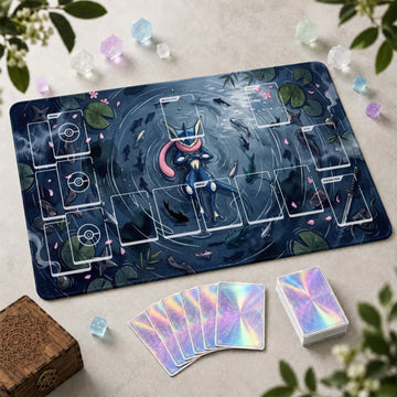 Greninja Pond Playmat - Pokemon TCG Mat