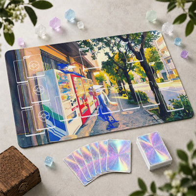 Greninja Street Playmat - Pokemon TCG Mat