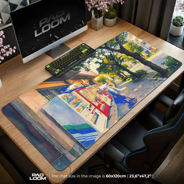 Greninja Vending Stop Mouse Pad - Pokemon Desk Mat