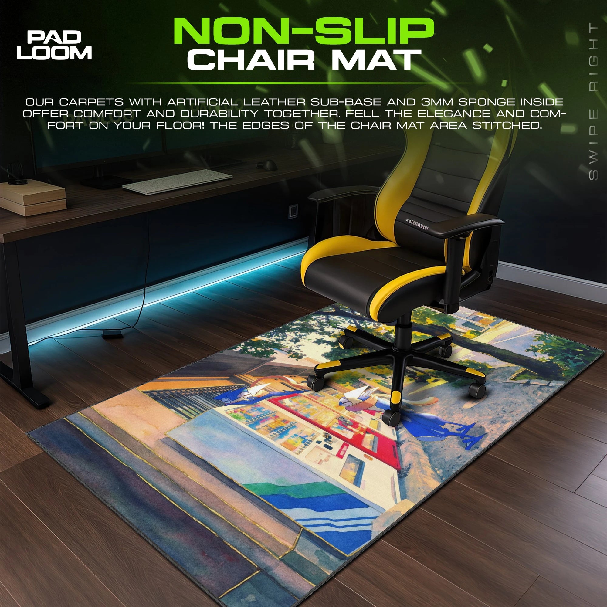 Greninja Vending Stop Mouse Pad - Pokemon Desk Mat