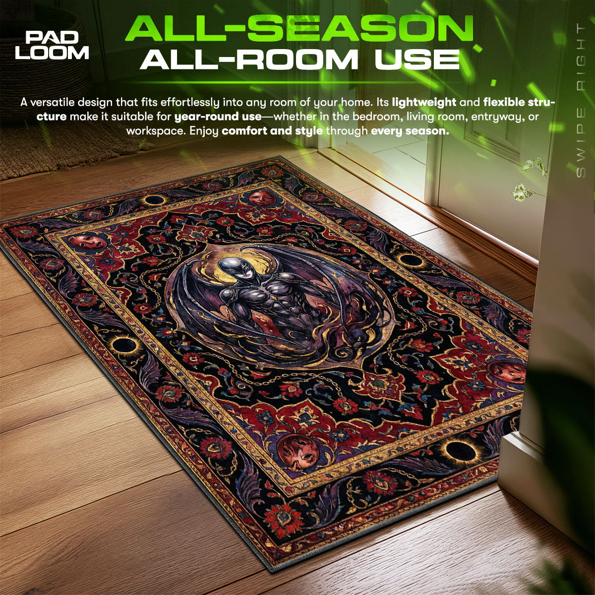 Griffith Femto God Hand Rug - Berserk Chair Mat