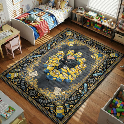 Gru & Minions Adventure Rug - Kids Mat