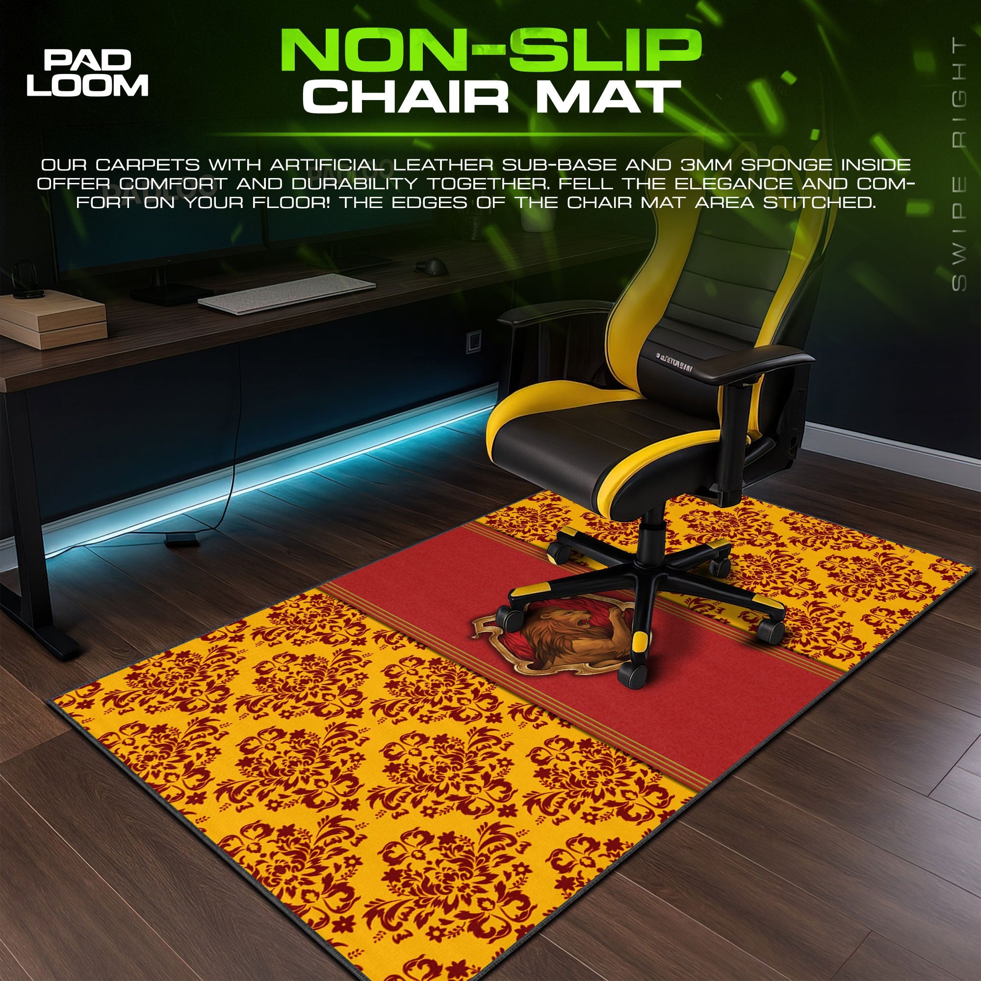 Platform 9 3-4 Mouse Pad - Hogwarts Express Desk Mat Padloom