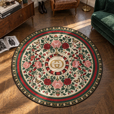 Gucci Coiled Round Rug - Hypebeast Chair Mat