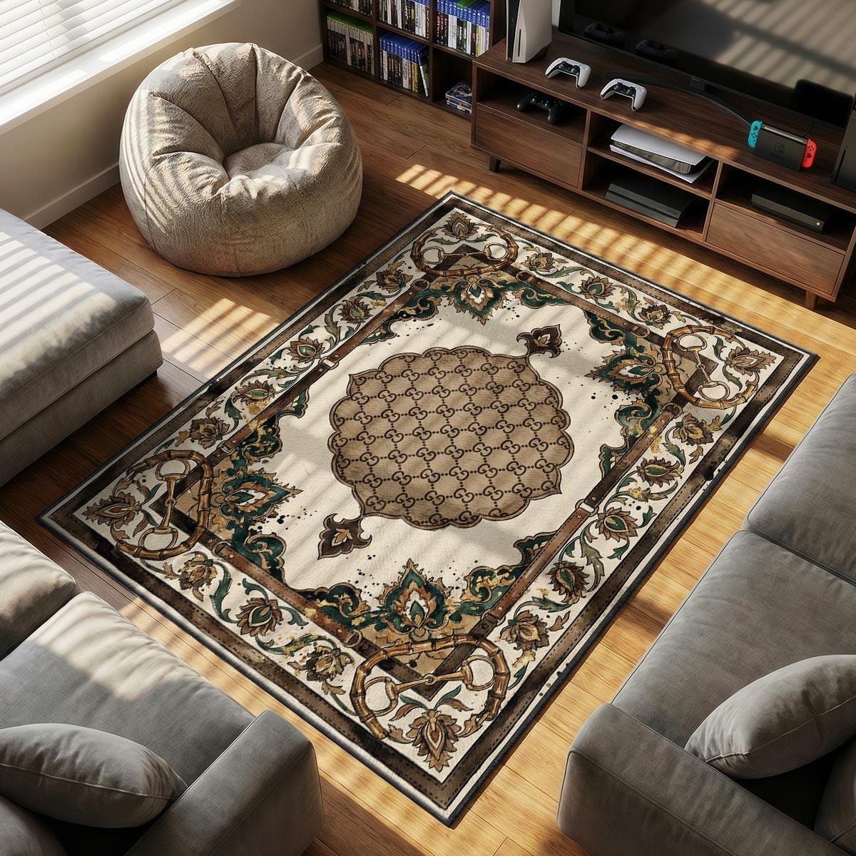 B-12 Rotes Protokollteppich - Streunende Stuhlmatte