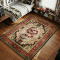Gucci snake monogram beige red green hypebeast area rug