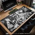 Guernica Mouse Pad - Monochrome Art Desk Mat Padloom