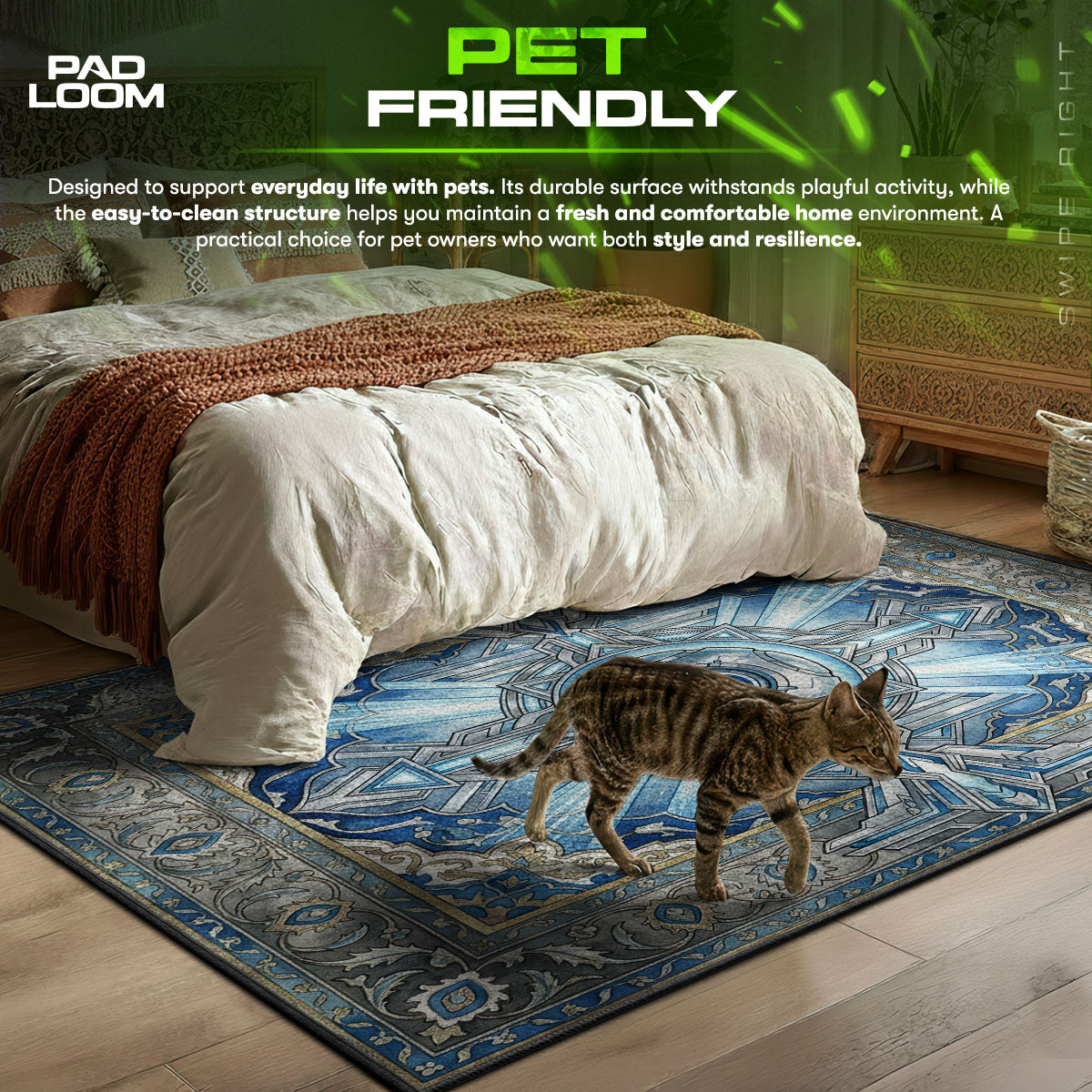 343 Guilty Spark Oracle Rug - Halo Chair Mat