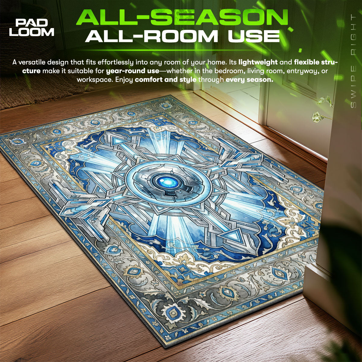343 Guilty Spark Oracle Rug - Halo Chair Mat