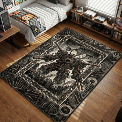 Gun Devil Apocalypse Rug - Chainsaw Man Chair Mat