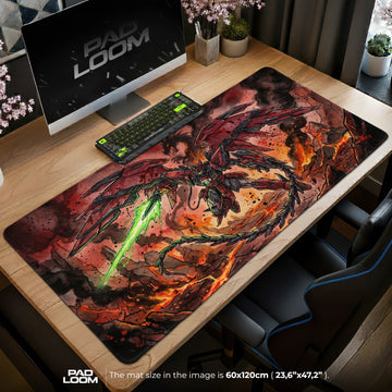 Gundam Epyon Molten Dragon Mouse Pad - Gundam Mat