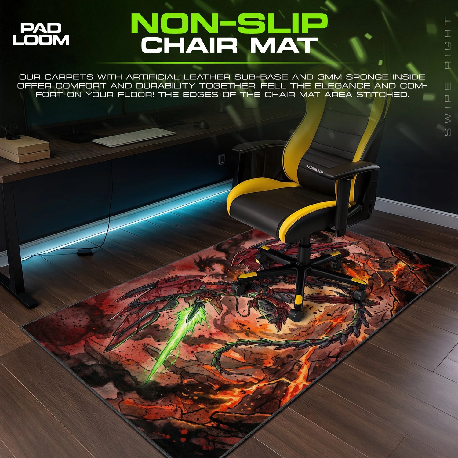 Gundam Epyon Molten Dragon Mouse Pad - Gundam Mat