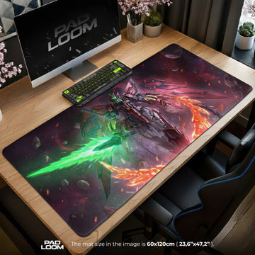 Gundam Epyon Plasma Wings Mouse Pad - Gundam Mat