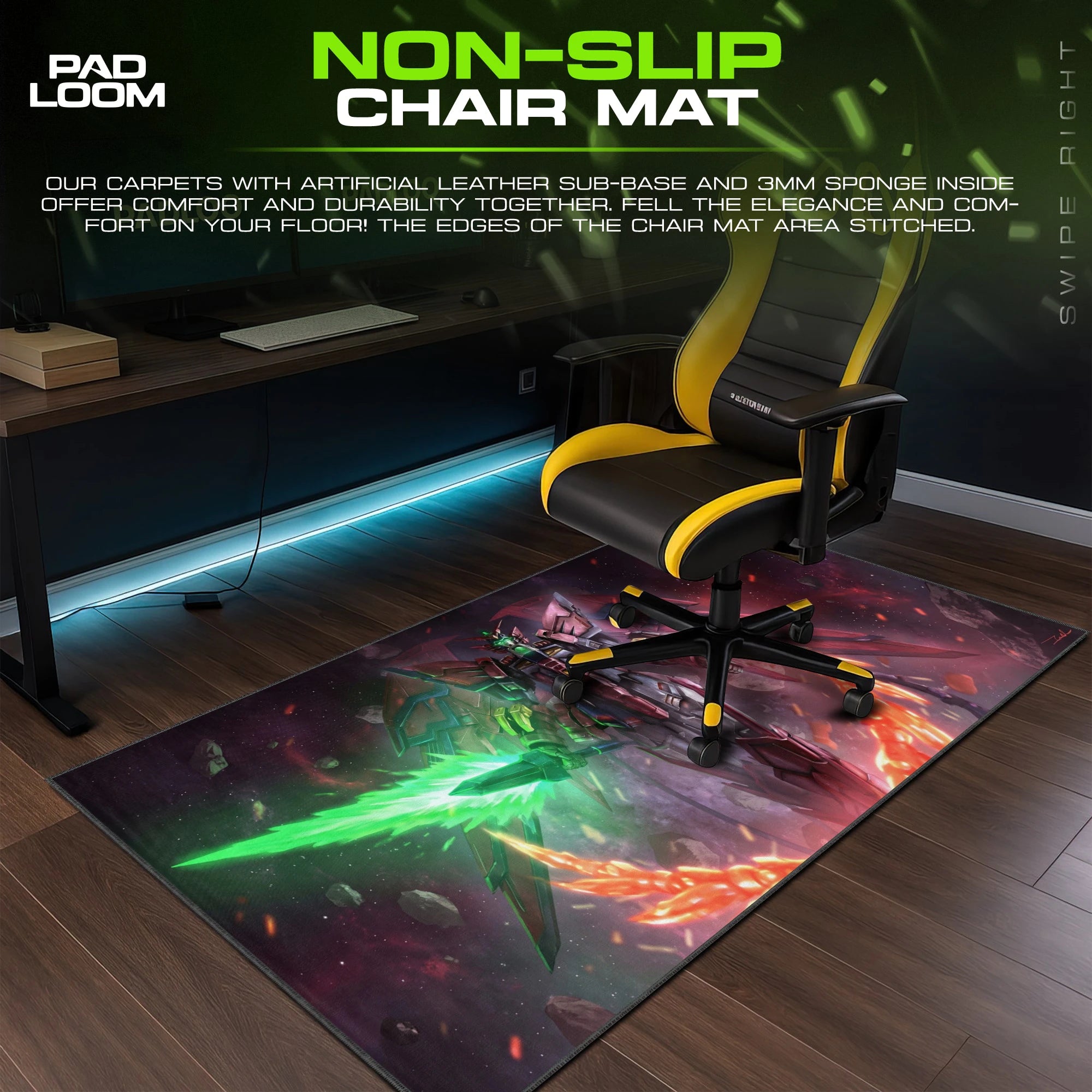 Gundam Epyon Plasma Wings Mouse Pad - Gundam Mat