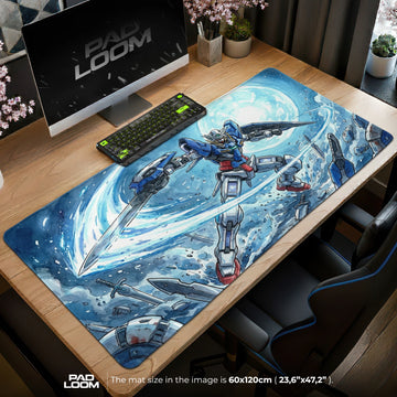 Gundam Exia Moonlit Slash Mouse Pad - Gundam Mat