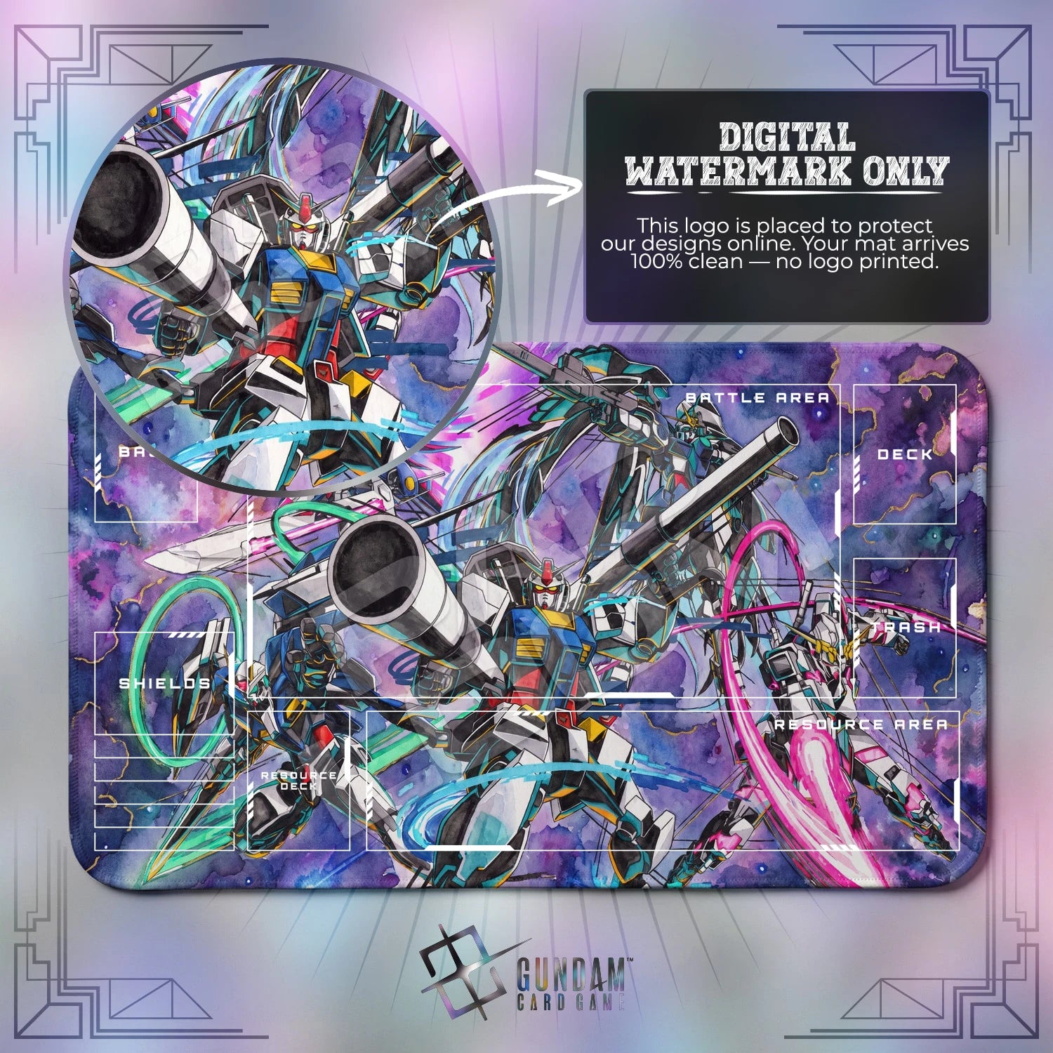Gundam Legends Playmat - TCG Card Game Mat