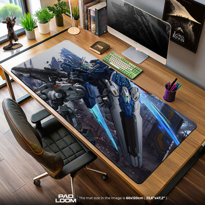 Gundam Mecha Battle Mouse Pad, Anime Gaming Desk Mat