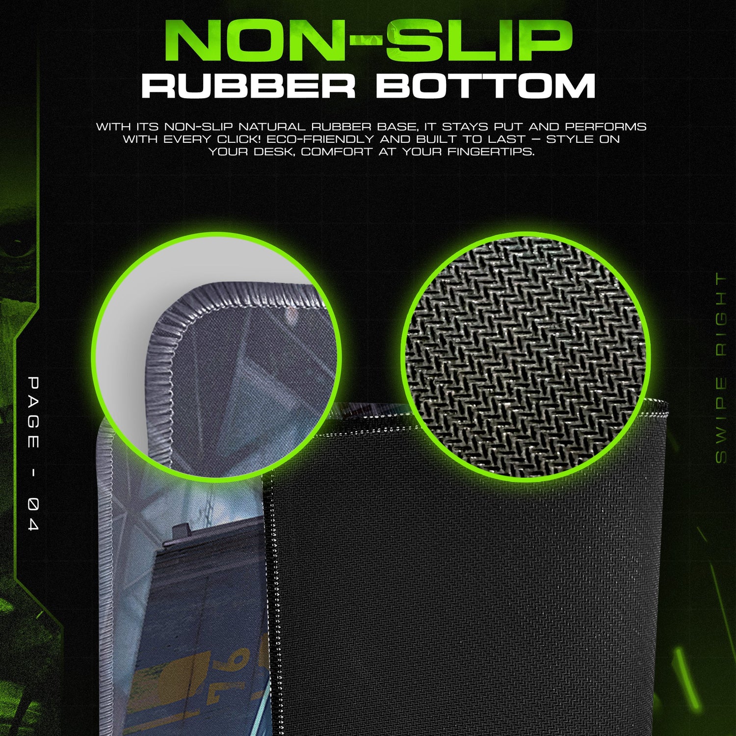 Gundam Mecha Strike Mouse Pad – Gaming Desk Mat Padloom