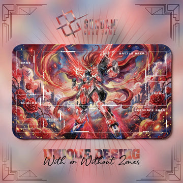 Gundam X Moonlight Playmat - TCG Card Game Mat