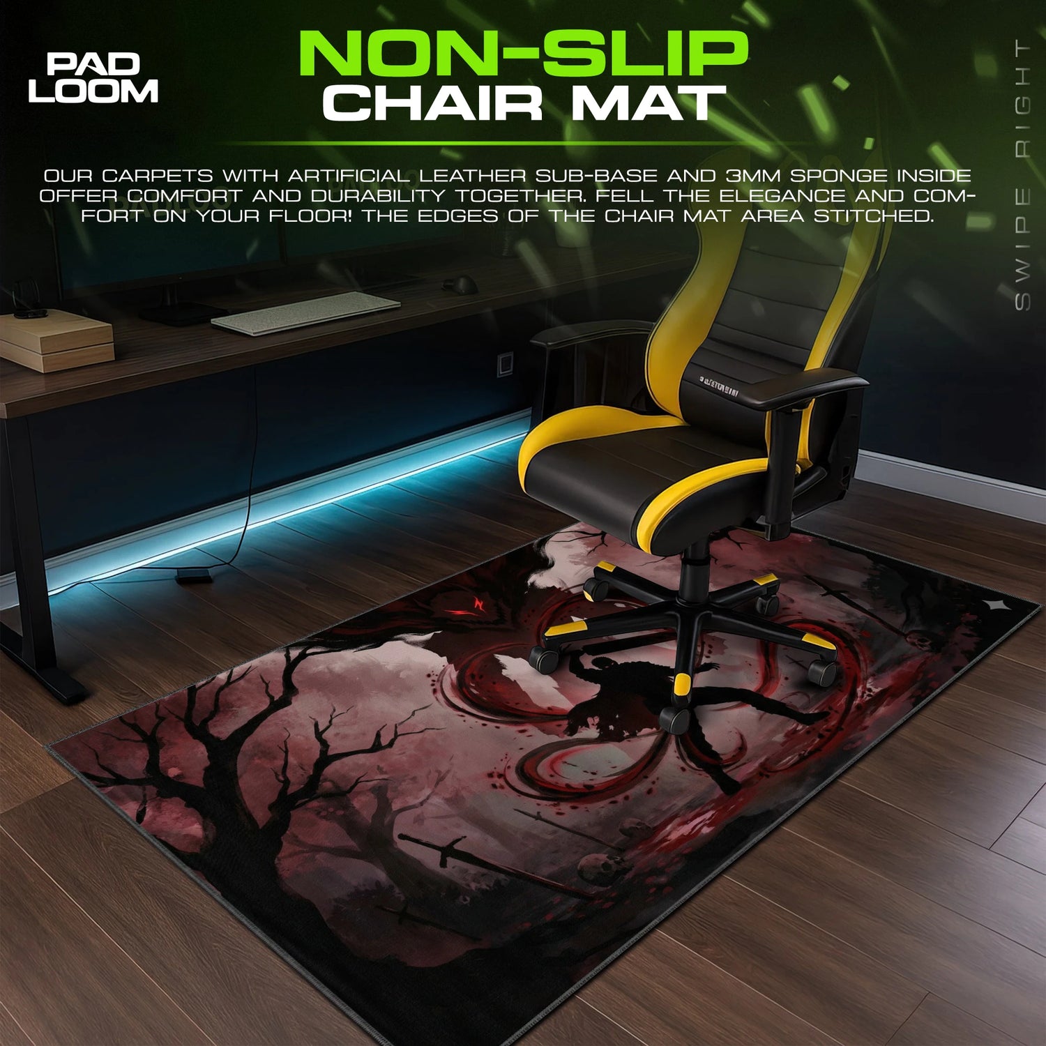 Guts Blood Serpent Mouse Pad - Berserk Desk Mat