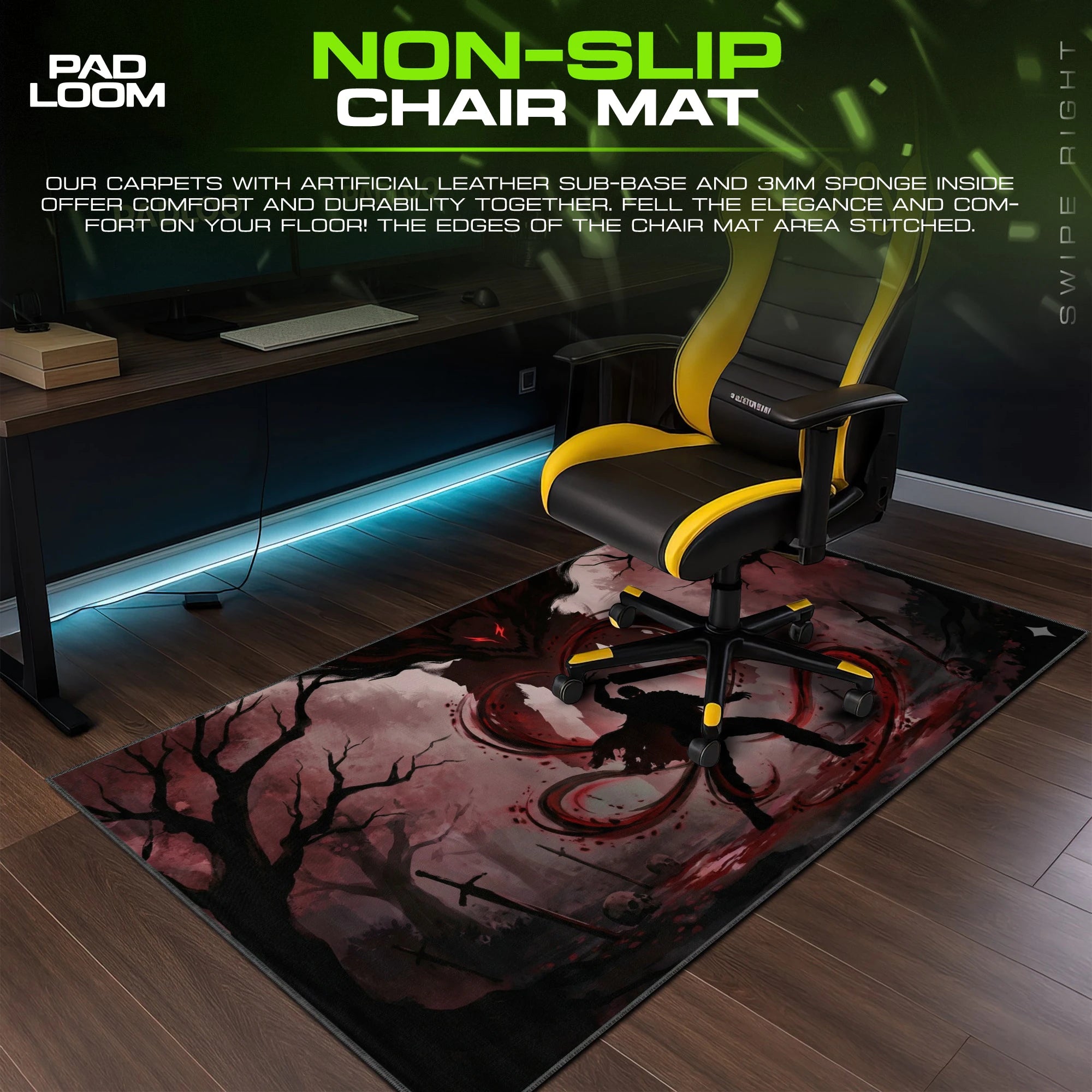 Guts Blood Serpent Mouse Pad - Berserk Desk Mat