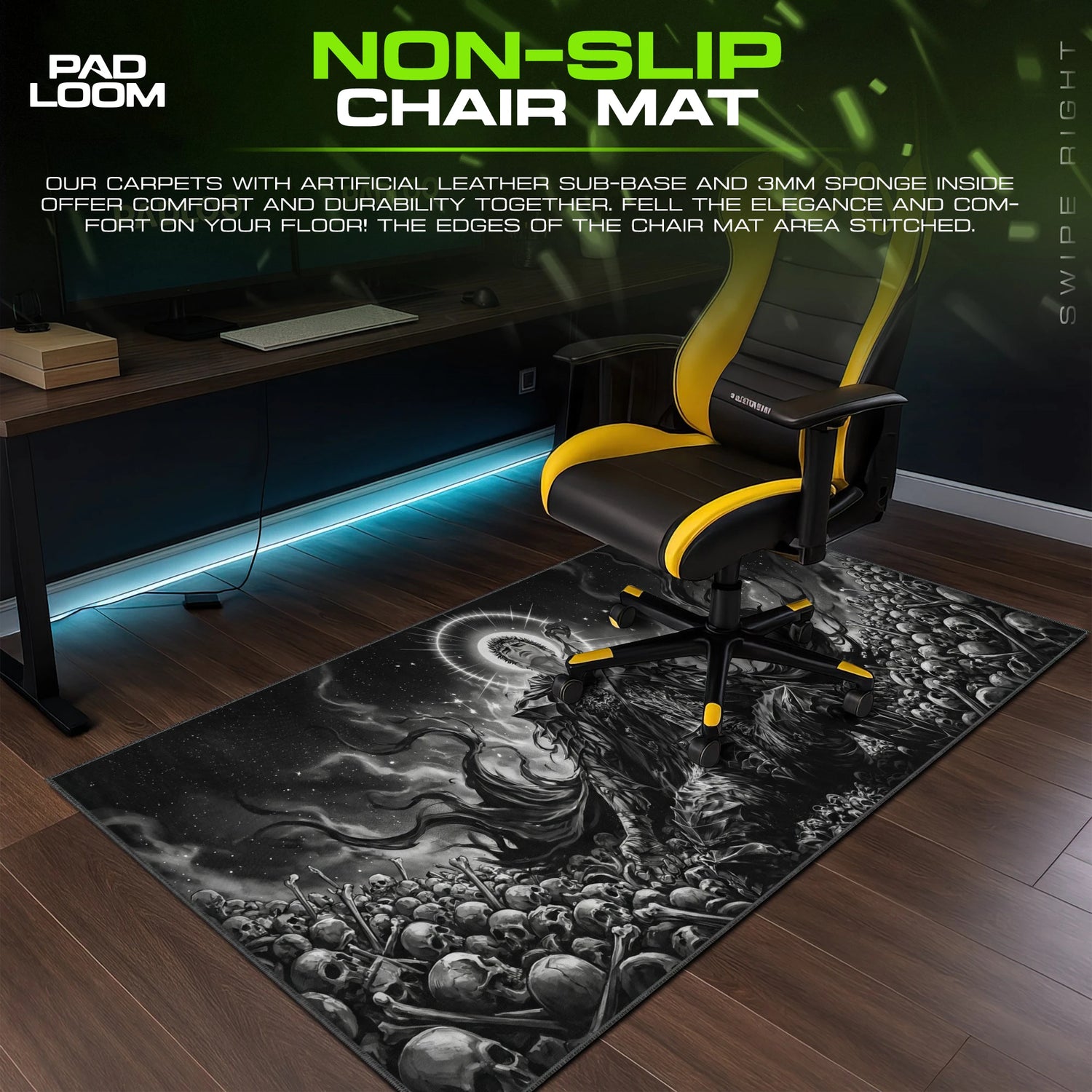 Guts Bone Throne Mouse Pad - Berserk Desk Mat