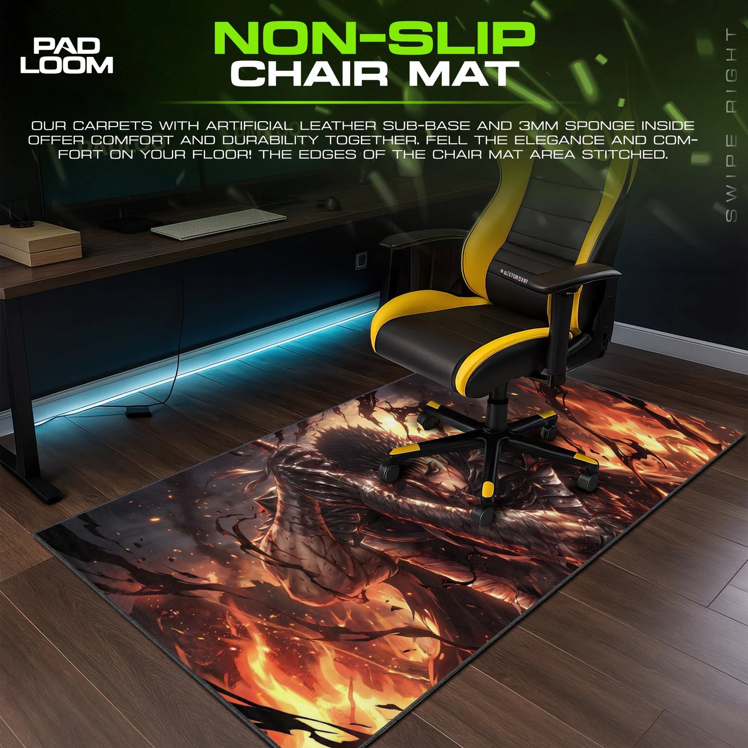 Guts Emberstrike Mouse Pad - Berserk Desk Mat