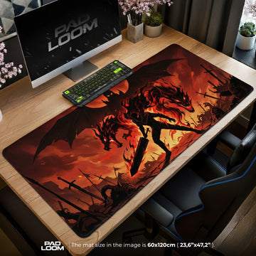 Guts Hellhound Vigil Mouse Pad - Berserk Desk Mat