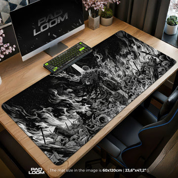 Guts Pyre Vigil Mouse Pad – gaming desk mat by Padloom