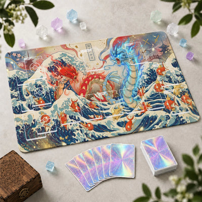 Gyarados Wave Playmat - Pokemon TCG Mat