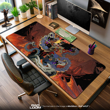 Hades Lernie Showdown Mouse Pad, Game Rogue-Like Gaming Desk Mat