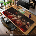 Hades Zagreus Blood Blade Mouse Pad, Game Rogue-Like Gaming Desk Mat S - 11.8″ × 15.7″ (30×40 cm) custom non-slip rubber base, workspace set