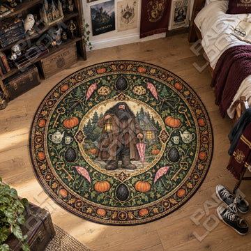 Hagrid Lantern Round Rug - Harry Potter Chair Mat