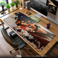 Haikyuu Hinata Spike Mouse Pad, Anime Desk Mat Padloom