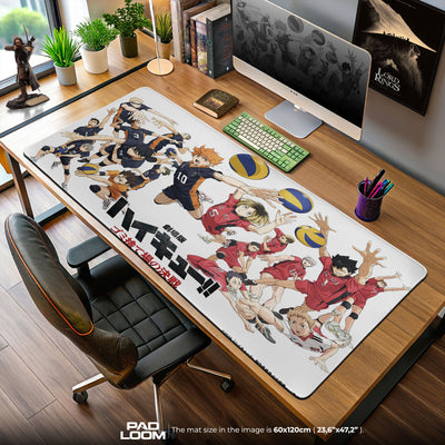 Haikyuu Rival Match Mouse Pad, Anime Desk Mat