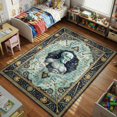 Handsome Squidward Rug — SpongeBob Cartoon Area Rug
