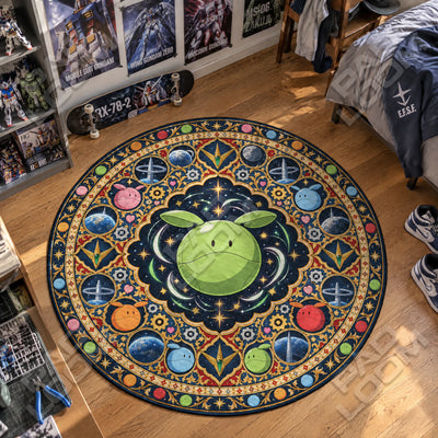 Haro Starlit Round Rug - Gundam Chair Mat