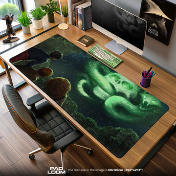 Harry Potter Dark Mark Mouse Pad, Wizarding World Gaming Desk Mat