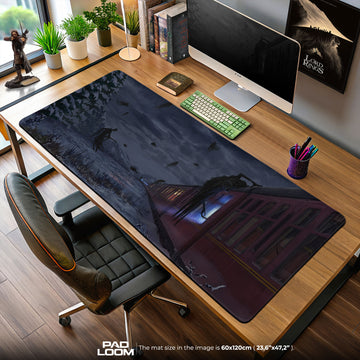 Harry Potter Dementor Attack Mouse Pad, Fantasy Gamer Desk Mat