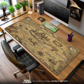 Harry Potter Map Mouse Pad, Hogwarts Gaming Desk Mat Padloom
