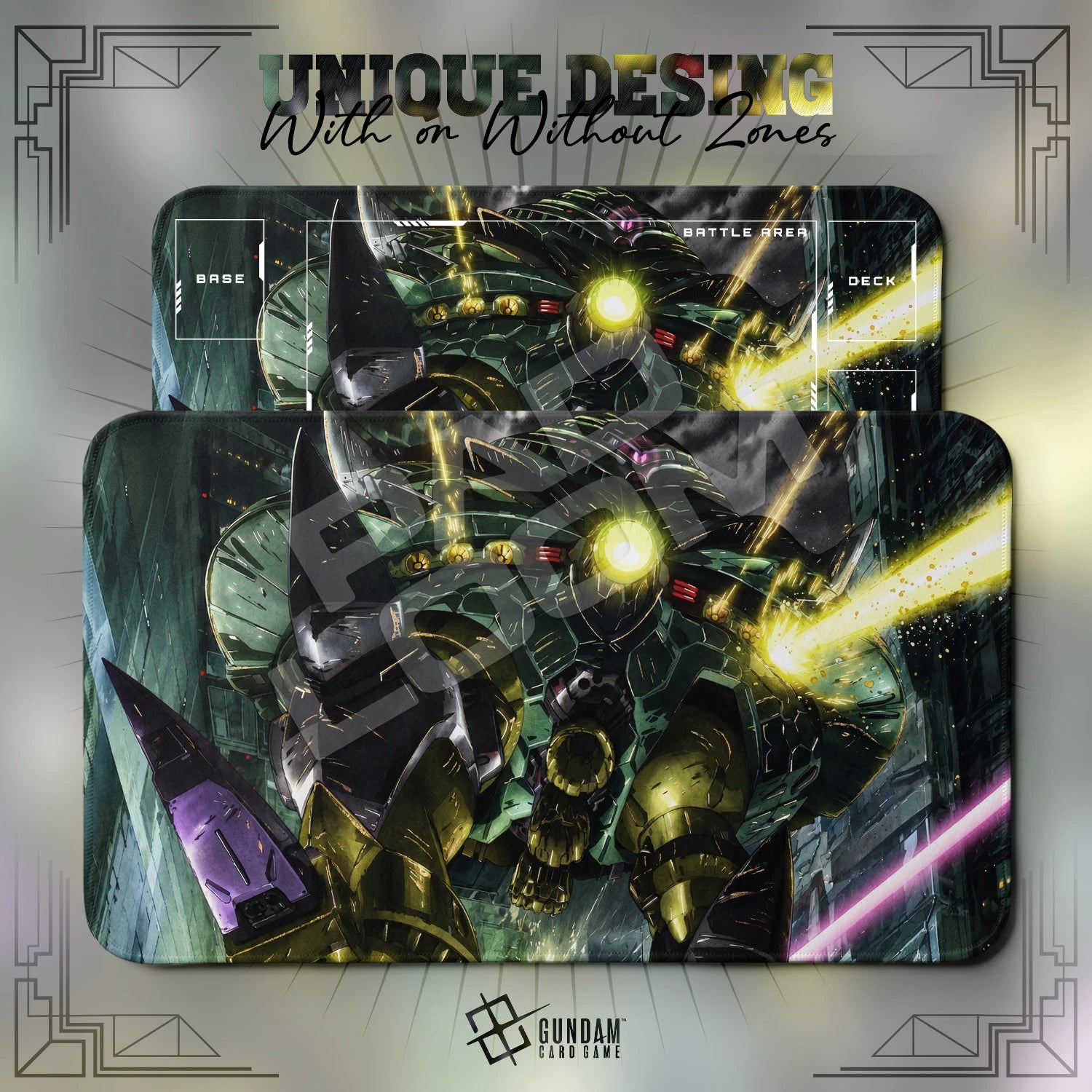 Heavyarms Arsenal Playmat - Gundam TCG Card Game Mat